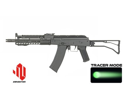 Airsoft puška AEG SLR AK-105 od CYMA (lic. SLR, Eshooter ETU, 25 RPS, podsvícený Hop-Up). Na AirsoftMorava.