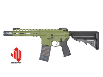 Airsoft zbraň AEG Noveske 7.5" Diplomat od EMG/CYMA (lic. Noveske, ETU) Bazooka Green. Airsoft zbraně online na AirsoftMorava.