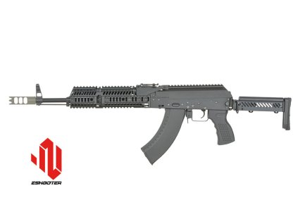 Airsoft zbraň AEG AK-47/AKM CM.113 od CYMA (Eshooter ETU, Full Metal, sklopná pažba PT-3). Na AirsoftMorava.
