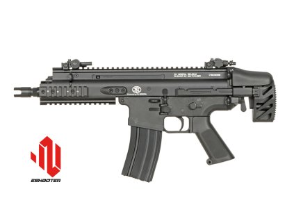 Airsoft samopal AEG FN SCAR-SC od Cybergun/CYMA (lic. FN Herstal, Eshooter ETU, 25 RPS). Na AirsoftMorava.