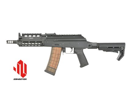 Airsoft zbraň AEG Strike Industries AK-TRAX CQB od EMG/CYMA (lic. SI, ETU) černá. Airsoft zbraně online na AirsoftMorava.