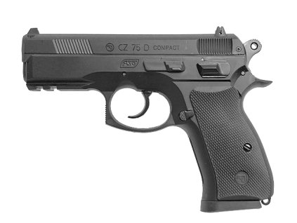 Airsoftová plynová zbraň pistole CZ 75D COMPACT AS 15564 (1)