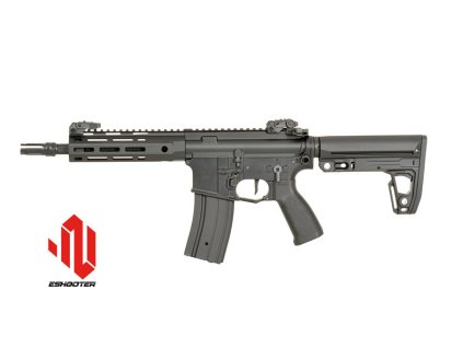 Double Eagle M906C AR15 Eshooter ETU – kovová airsoft AEG s rychlou výměnou pružiny Na AirsoftMorava
