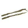 Airsoftový dvoubodový popruh s odpružením od 8FIELDS - Olive. S HK sponami. Na AirsoftMorava.