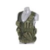 Airsoftová taktická vesta modulární od 8FIELDS - Olive. Se sumkami a odepínatelným opaskem. Na AirsoftMorava.