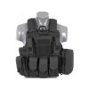Airsoftová taktická vesta CIRAS MAR od 8FIELDS - černá. Rychloodepínatelná, se sumkami. Na AirsoftMorava.