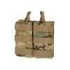 Airsoft otevřená dvojitá sumka na zásobníky 5.56 od 8FIELDS - Multicam. S MOLLE. Na AirsoftMorava.