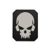 Airsoft nášivka na suchý zip Pirateskull PVC 4, rozměr 60x75 mm. Na AirsoftMorava.