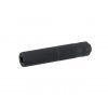 Airsoft imitace tlumiče zvuku 155x30 mm od CYMA - černá. Hliníková, s levotočivým závitem 14mm. Na AirsoftMorava.