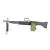 Airsoft kulomet M60 A&K, celokov, ocel. díly, Mosfet, QCS, el. zásobník 3500BB. Na AirsoftMorava.