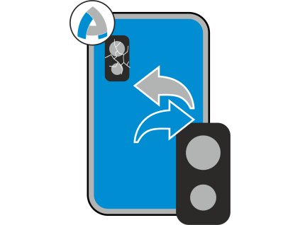 skličko zadní kamera