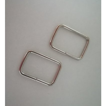 Spona kovová 13x20 mm nikel