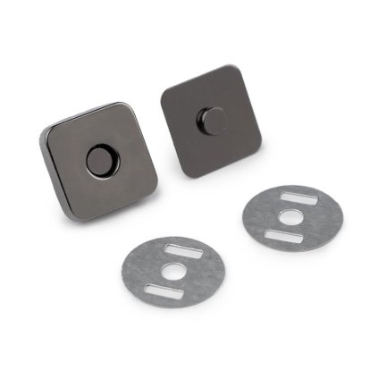 Magnetické zapínanie 18x18mm štvorec