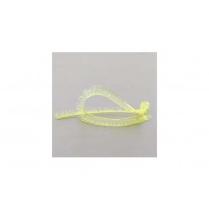 Dekoračný polotovar riasy blond 8 mm