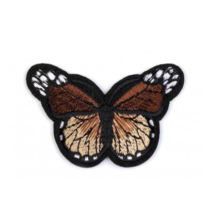 Nažehlovačka - motýľ hnedý