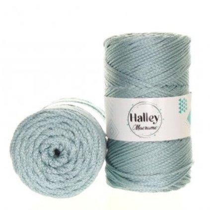Halley Macrame 250 g strieborno šedá 4 mm 140 m