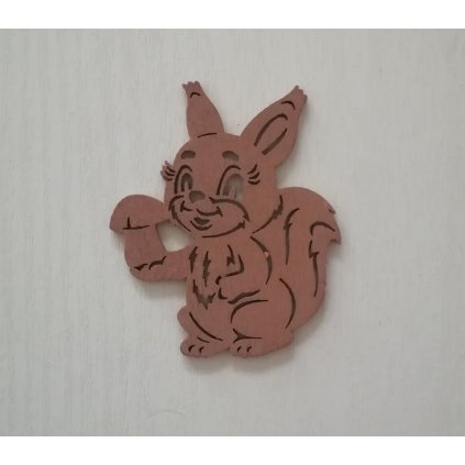 Výrez veverička
