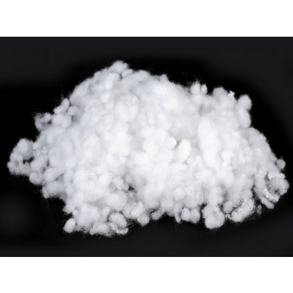Výplň - guličky z dutého vlákna bielené 250 g