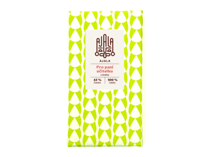 Limetka pro paní učitelku  45 % Cacao 100 % Lásky