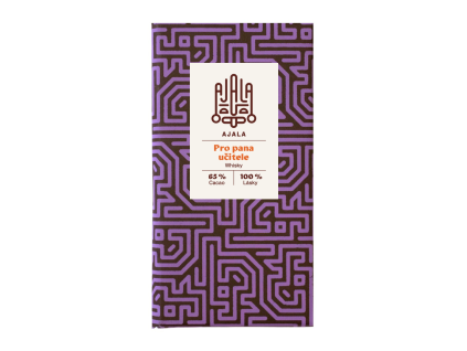 Whisky pro pana učitele  65% Cacao 100% Lásky