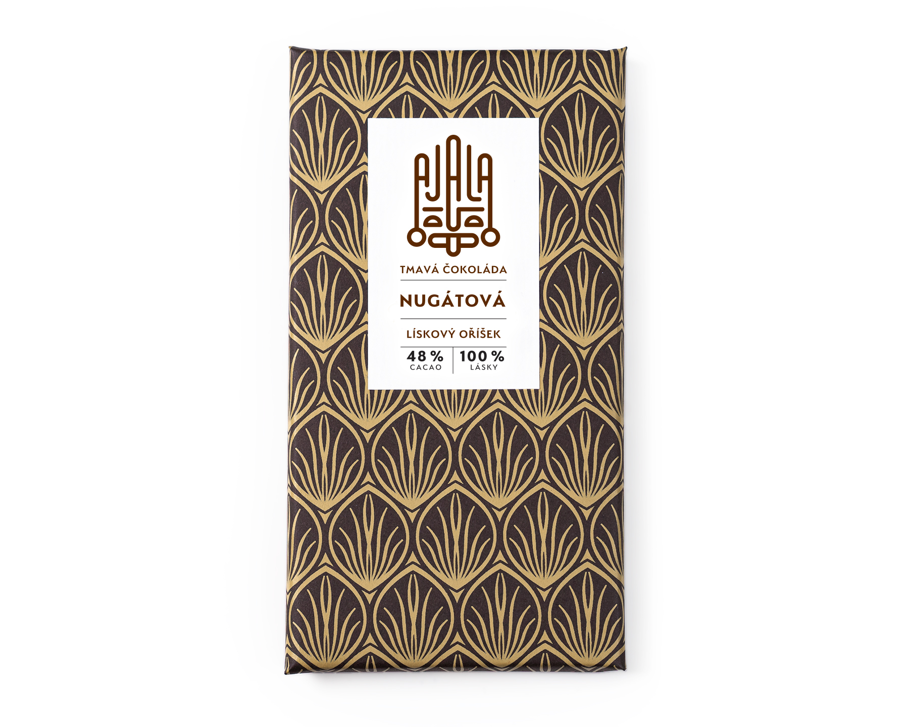 AJALA CHOCOLATE Nugátová -Lískový oříšek