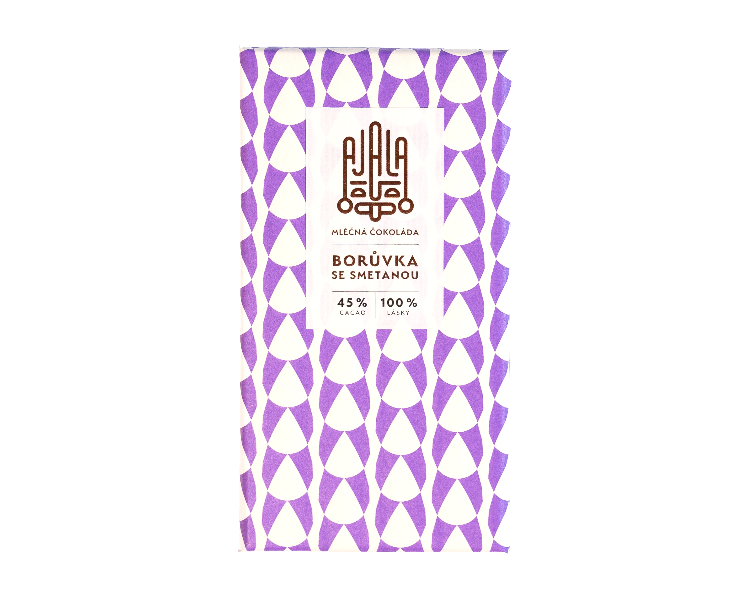 AJALA CHOCOLATE Borůvka se smetanou