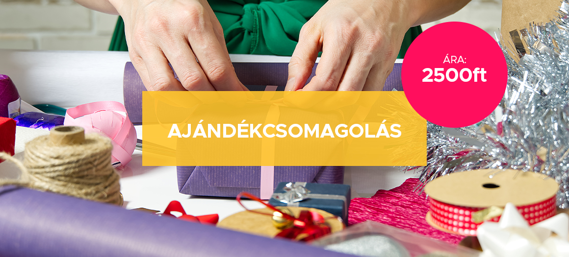 Ajándékcsomagolás