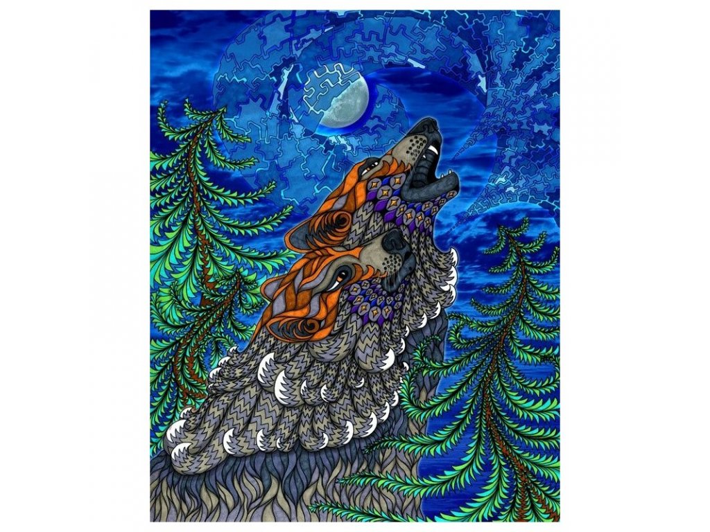 7d gyemant mozaik mandala farkas