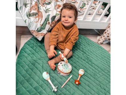 gyermek hangszerek allatokkal 6 db