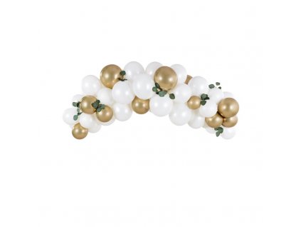 komplett lufi dekoracio feher arany 200cm