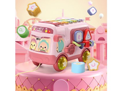 tobbfunkcios gyerekbusz xilofonnal