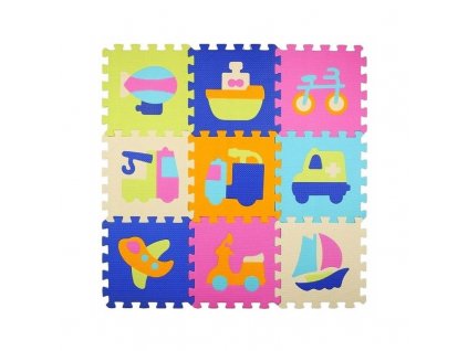 pasztell hab puzzle 30 x 30 cm szallitoeszkoz 9 db