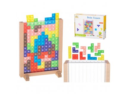 logikai fa puzzle tetris 42 db