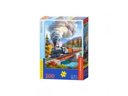 puzzle castorland vonat 200 darab 1