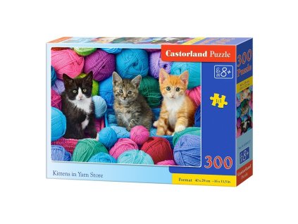 puzzle castorland macskak es labdak 300 db 1