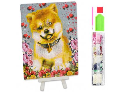 mini gyemant mozaik fix akita inu 1