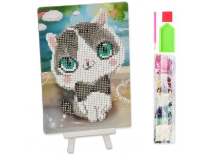 mini gyemant mozaik fix macska 1