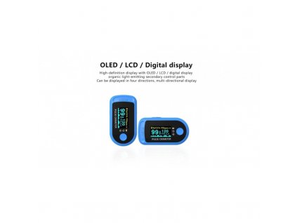 ujj pulzusmero oximeter oled lcd kijelzovel 2