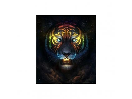 5d gyemant mozaik glow tiger 1