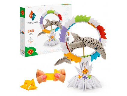 3d origami delfin alex 343 db 1