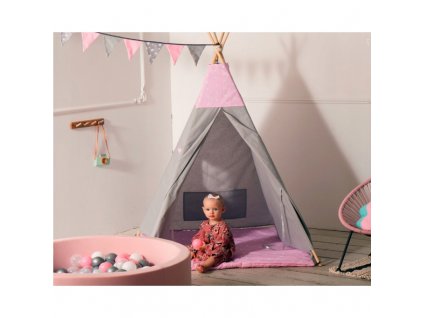 8705 gyermek teepee sator rozsaszin 1