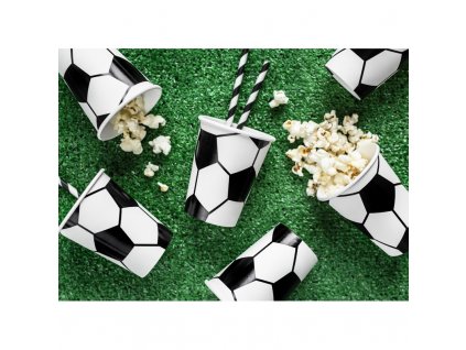 papirpoharak futball feher 260ml 1