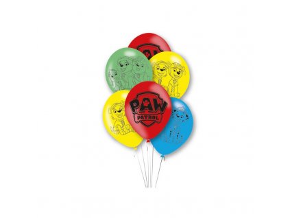 latex lufi keszlet paw patrol 30cm 6 db 1