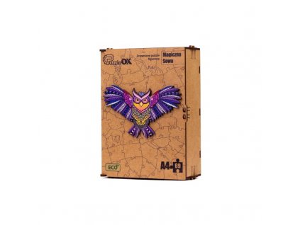 3d kezzel keszitett fa puzzle repulo bagoly a4 1