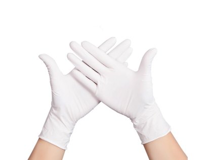 pudermentes nitril kesztyu 100 db os csomag 1