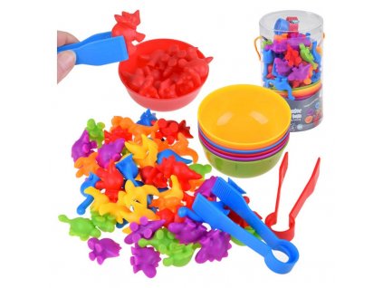 montessori jatek dinoszauruszok valogatasa 48 elem 1