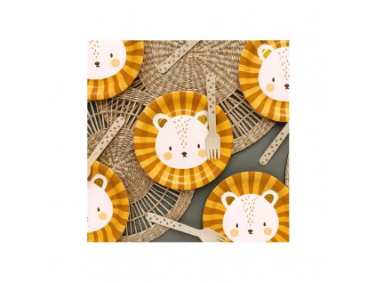 papirtanyerok oroszlan 18 cm 6 db 1