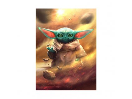 5d gyemant mozaik yoda 1