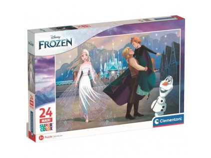 clementoni puzzle frozen happy end 24 maxi 1