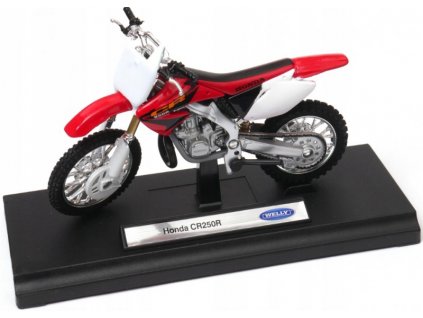 motorkerekpar modell az alapon welly 1 18 honda cr250r 1